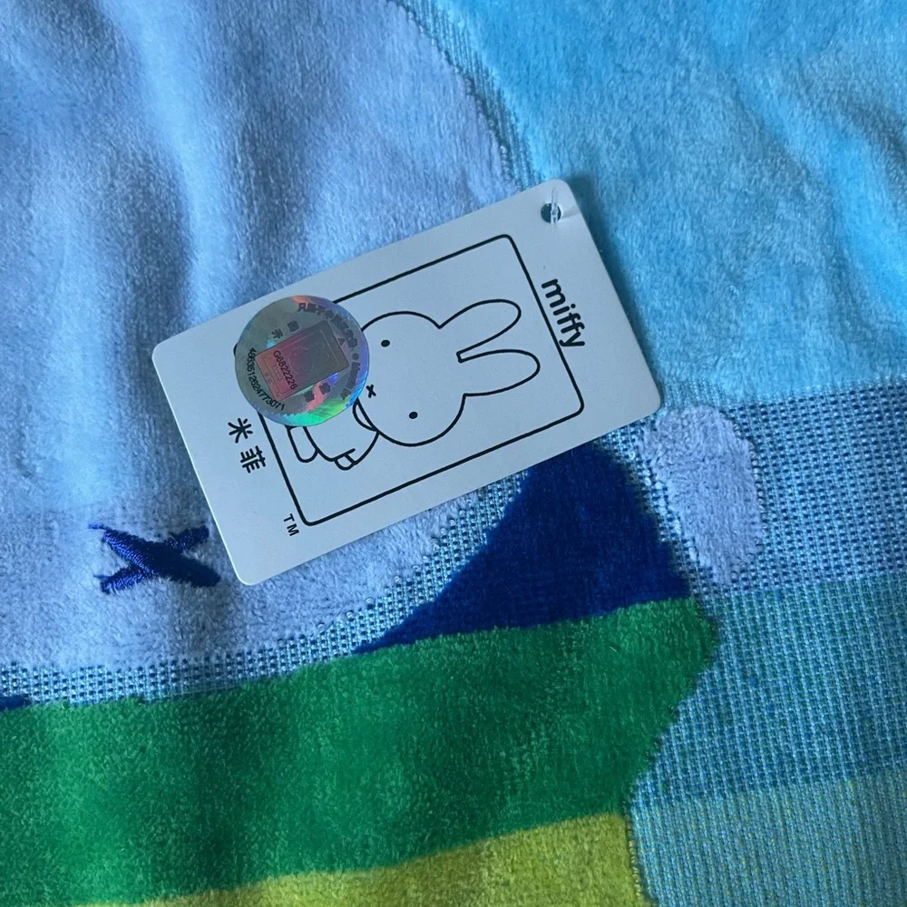 MIFFY-Imported (NWT) Hand Towel Set-Pink & Blue